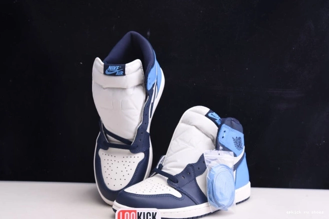 Cheap Jordan High 555088-140 1 Air Retro Obsidian OG 0817